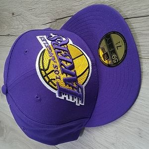 New Era 59fifty Los Angeles Lakers Fitted Hat